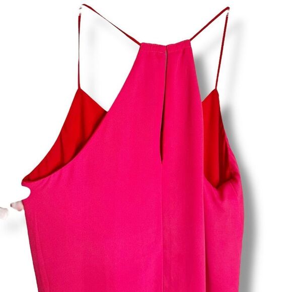 Express Reversible Barcelona Cami Top Red/Hot Pink Spaghetti Racerback Size XS - Picture 10 of 13